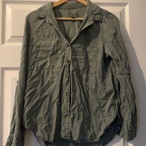 Loose Fitting Button Down